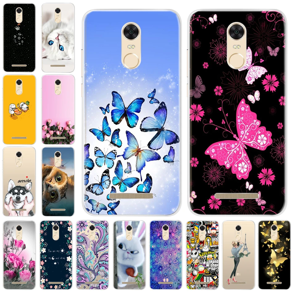 Чехол Note 3 pro для Xiaomi Redmi Pro Special Edition 152 мм мягкие силиконовые Мультяшные Чехлы чехол