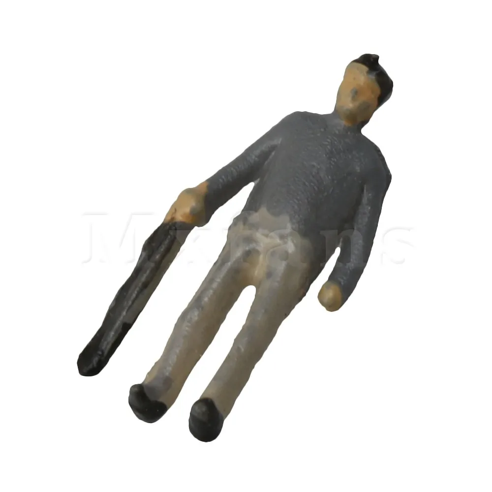 

Mxfans 100PC Boutique 1:150 Scale N Gauge Hand Painted Layout Model Train People Figure