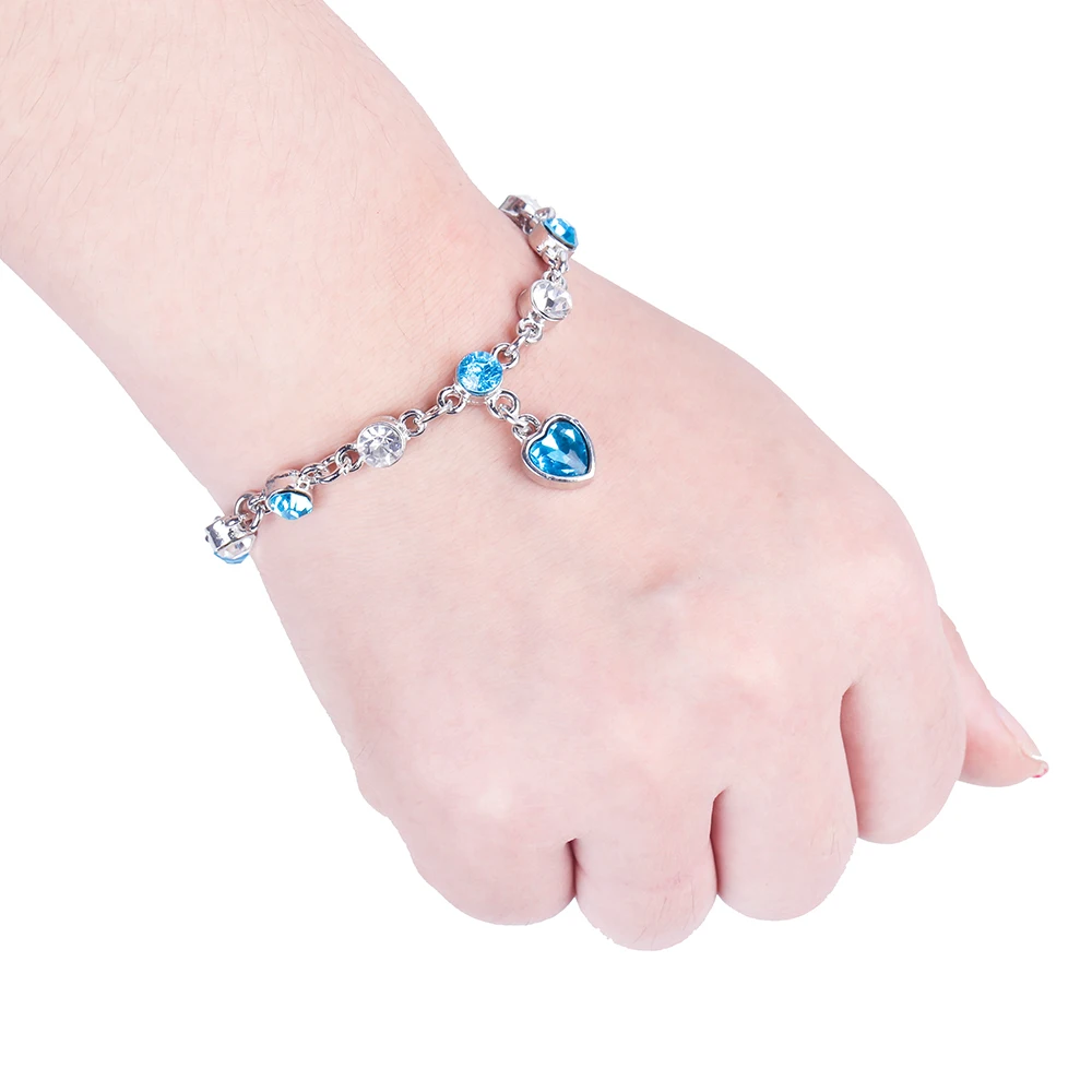 FAMSHIN 2017 модный браслет Горячая Свадьба Женский Кристалл Браслеты для женщин