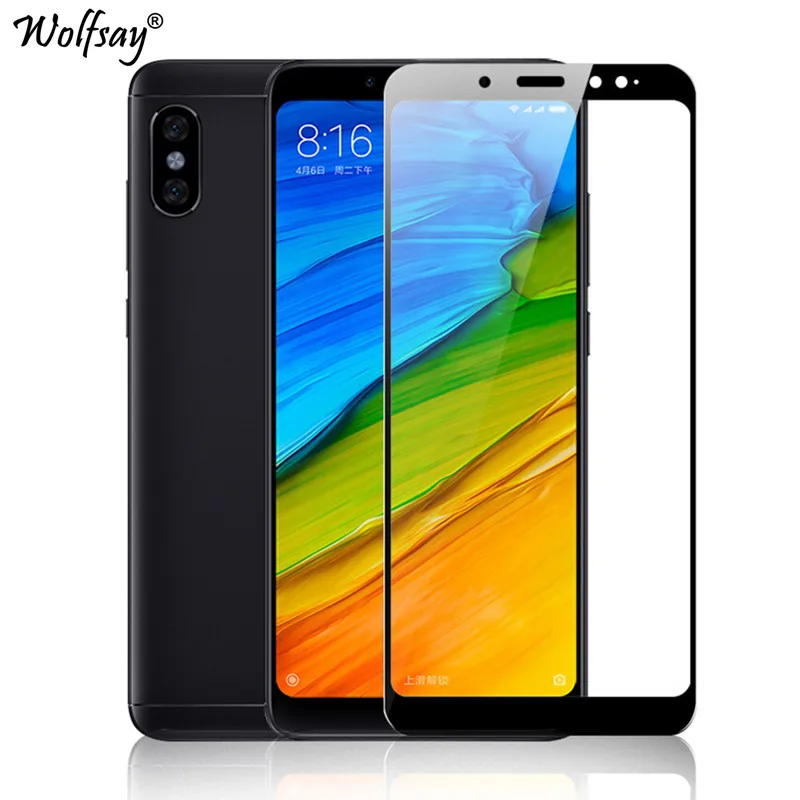 2 шт Защитное стекло для экрана Xiaomi Redmi Note 5, закаленное стекло для Xiaomi Redmi Note 5 Pro, изогнутое стекло Redmi Note 5, пленка на весь экран