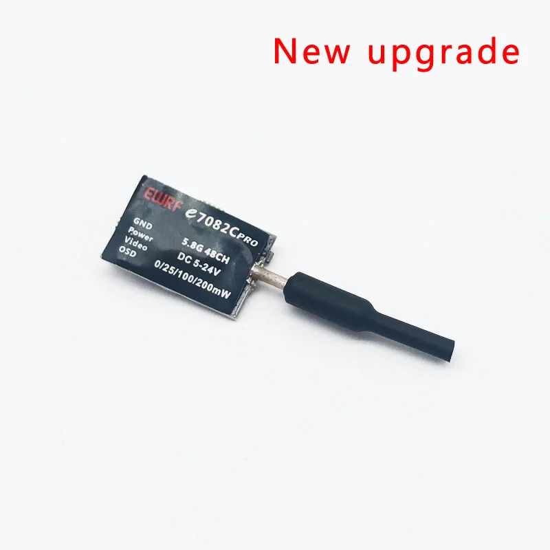 Передатчик EWRF e7082C 25mW/100mW/200mW/OFF регулируемый 5 8G 48 каналов AIO VTX FPV передатчик для RC
