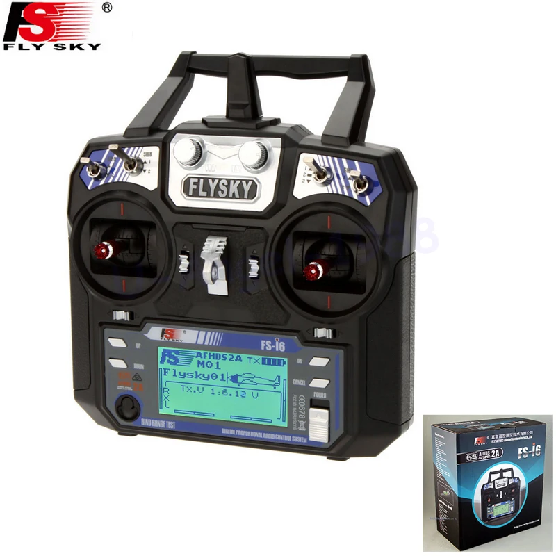 Приемник радиоуправления FLYSKY FS i6 2 4G 6CH с iA6B X6B A8S R6B iA10B RX2A для радиоуправляемых FPV