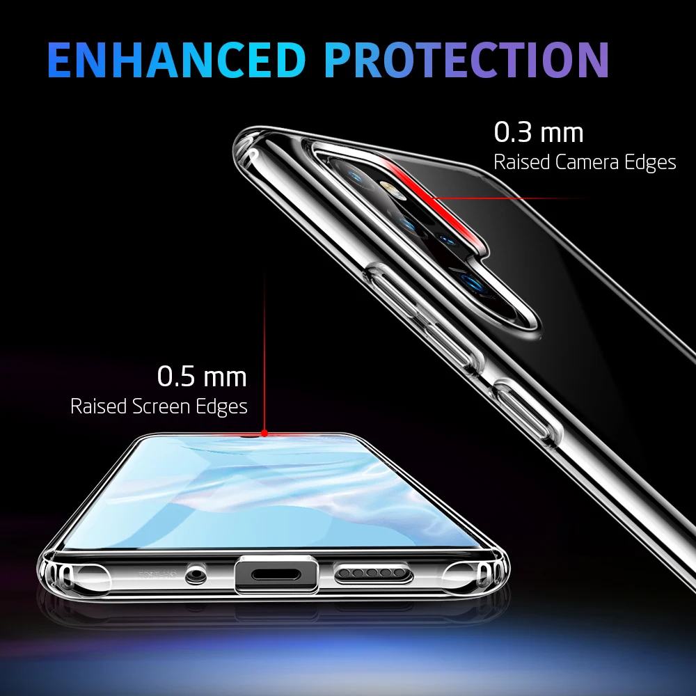 Мягкий чехол ESR из ТПУ для huawei P30 P30 Pro, Ультратонкий Прозрачный чехол-Бампер для huawei P30 P30 Pro, чехол