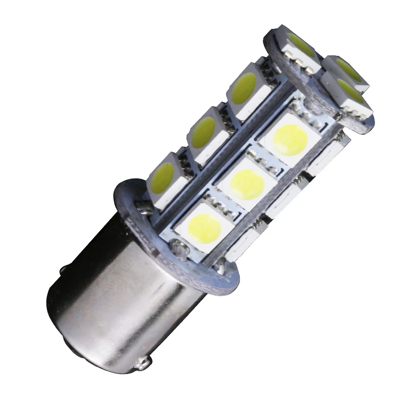 Светодиодный стоп сигнал для автомобиля 1x1156 18SMD 5050 BA15S светодиодный задний