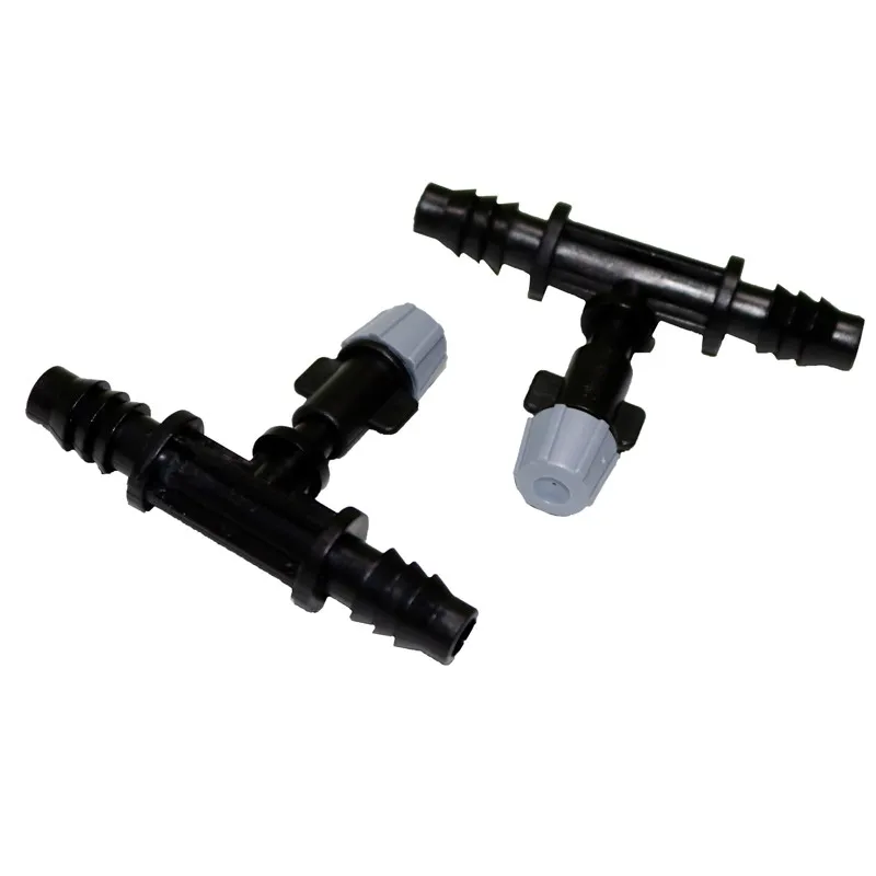 Бесплатная доставка 10 шт. тройник садовые растения ирригационный шланг фитинги