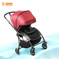 high landscape baby stroller can sit and recline folding portable two way shock baby stroller