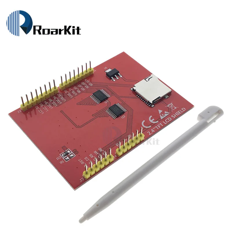 ЖК-модуль TFT 2,4 дюймов TFT ЖК-экран для Arduino UNO R3 плата и поддержка mega 2560 с gif стилусом