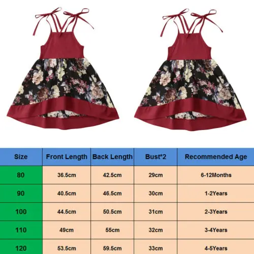 Citgeett Flower Girl Princess Dress Kid Baby Red Lace Patchwork Party Wedding Printing Tutu Summer Fashion 1-6 Years | Детская одежда и