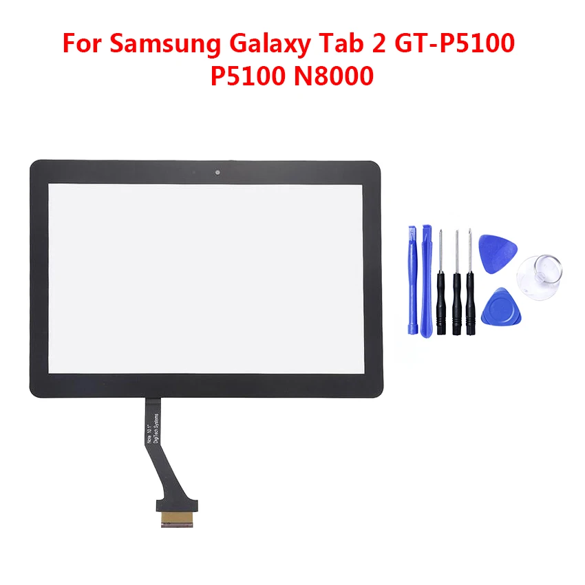 Новый 10 1 ''Замена для Samsung Galaxy Tab 2 GT P5100 P5110 N8000 сенсорный экран панель дигитайзер