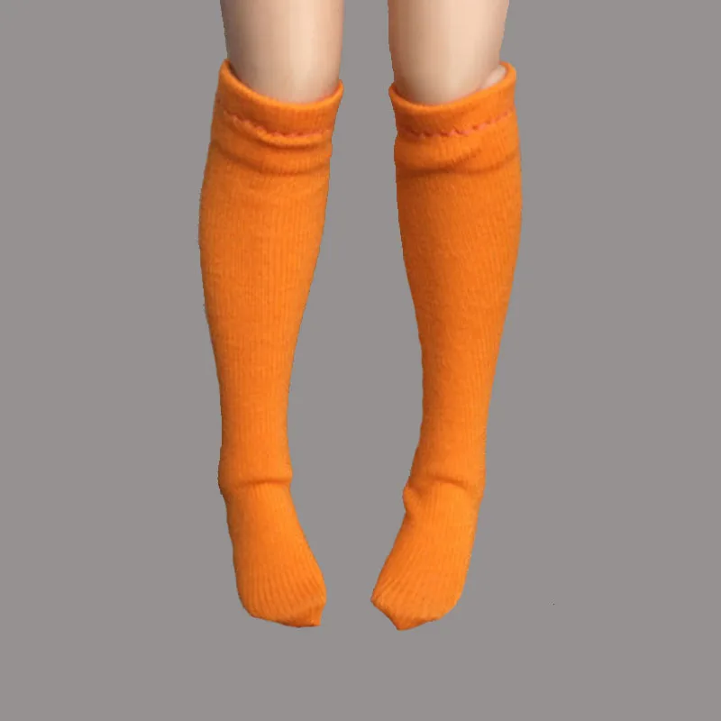 5pairs/lot Pure Color Stockings for Blythe Doll Middle Tube Sock For Barbie 1:6 Long Socks Momoko 1/6 Accessories | Игрушки и хобби