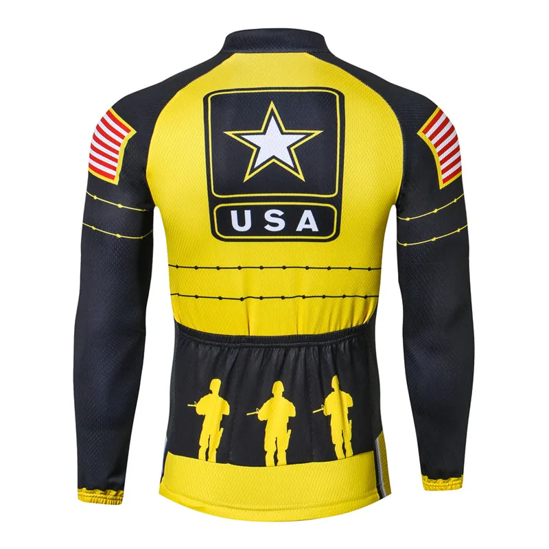 Weimostar США армейская зимняя велосипедная куртка теплая флисовая Maillot Ciclismo Invierno