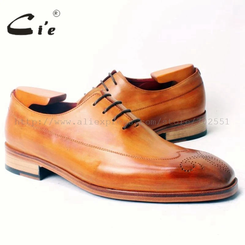 Мужские туфли cie из натуральной телячьей кожи ручной работы на шнуровке под заказ