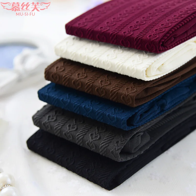 2017 Весна для женщин колготки новорождённых Высокое качество с 3D жаккардовые