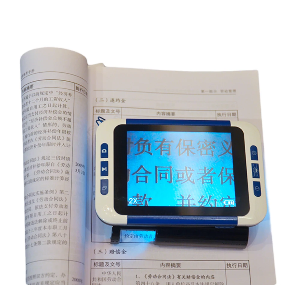 2 32x низкое видение 3 5 дюймов LCD электронный typoscope помощь портативный видео