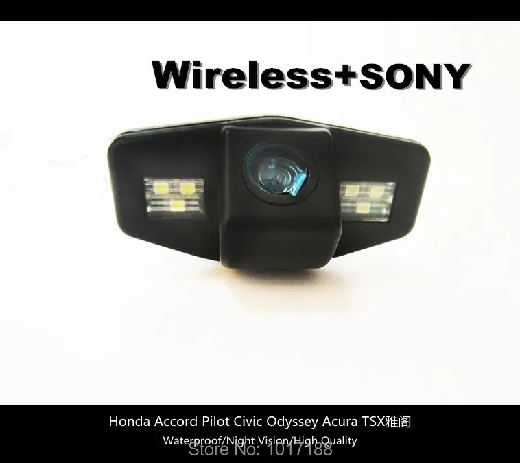 HD! WI FI Камера Беспроводной заднего вида SONY чип для Honda Accord пилотный гражданский