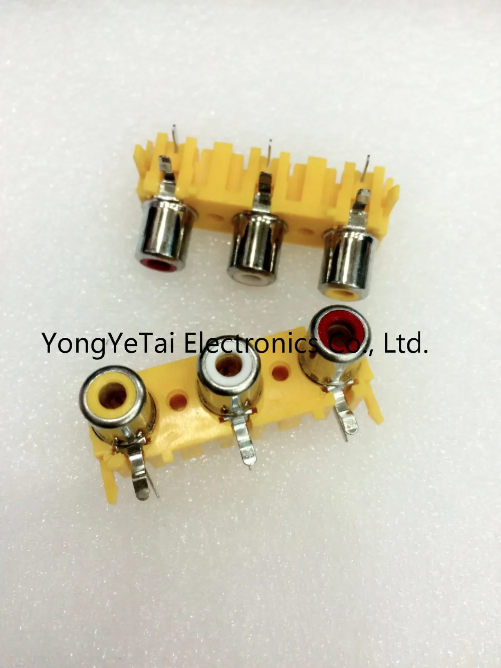 YYT 10 шт. RCA разъем мама 3 AV &quotтюльпан&quot аудио jack отверстия AV3 8.4 15|socket 939 motherboard