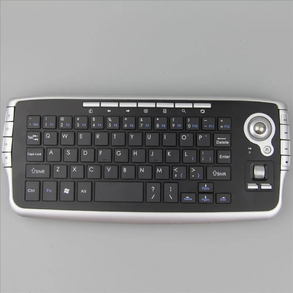 Беспроводная клавиатура с трекбол 2 4G для IPTV проектора STB DVR HYH G13B|keyboard trackball