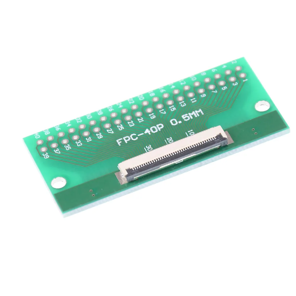 1 шт. двухсторонний 0 5 мм FFC FPC на 40P DIP 2 54 PCB преобразователь платы адаптер пластина