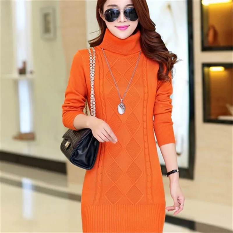 2016 женские свитера длинный стиль пуловеры горячий зимний женский свитер