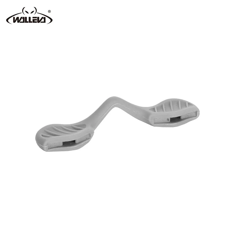 Walleva Nose Pad для солнцезащитных очков с радиолокационным тропом/Radarlock Path 2 цвета - Цвет: Серый