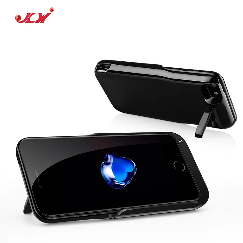 JLW 5500mAh батарея зарядное устройство чехлы для iPhone 7/6 полупакеты внешний задний