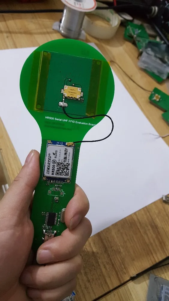 Ручной PR9200 UHF RFID модуль/пассивный считыватель модулей обеспечивают 2dBi антенну и