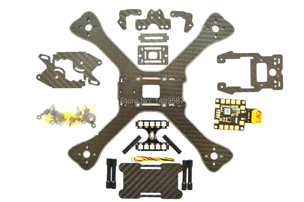 DIY 4 &quot5&quot 6 &quotFPV Drone GEPRC GEP TX 5 Chimp 180 210 230 углеродное волокно X Рамка квадрокоптера с