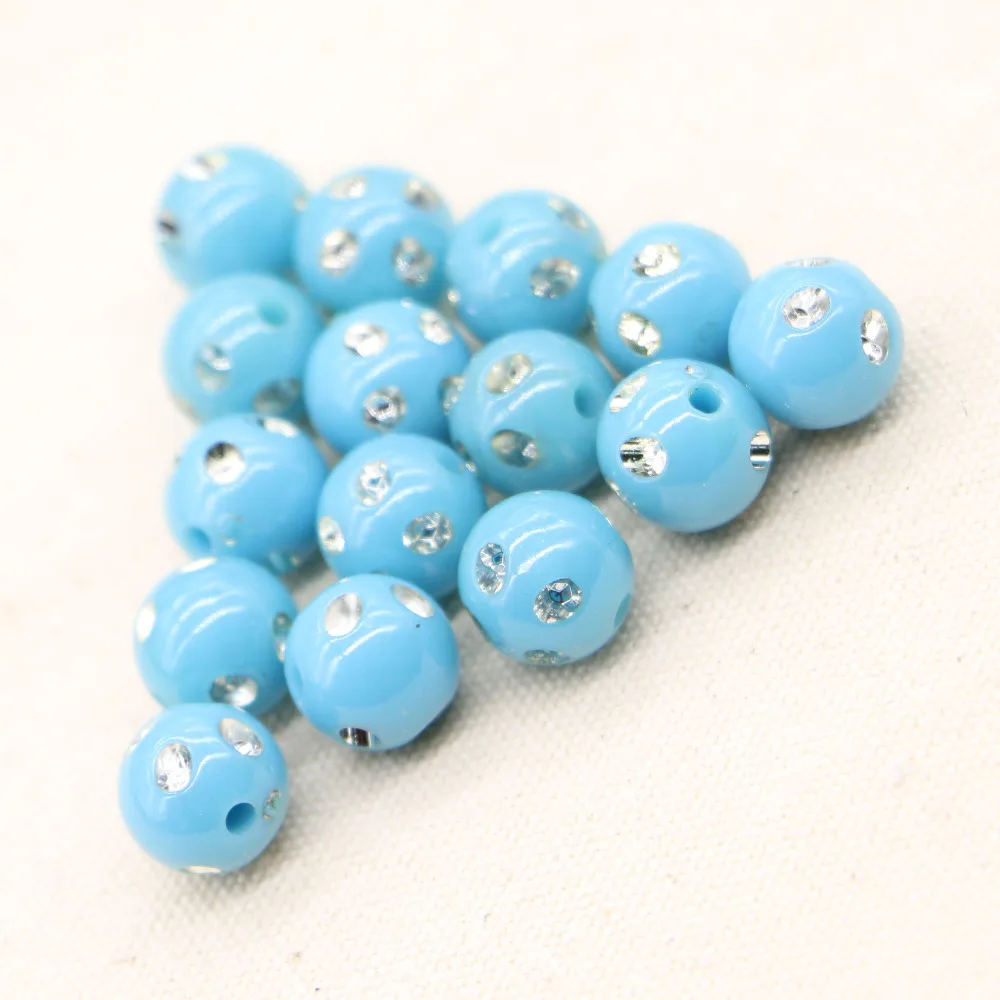 Бисер ручной работы из акрила 10 мм цветной|beads beads|beads materialsbeads diy |
