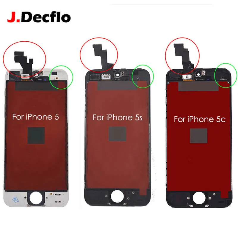 Заводской OEM экран для iPhone 5 5C 5S ЖК-экран дисплей и дигитайзер Замена Сенсорный SE