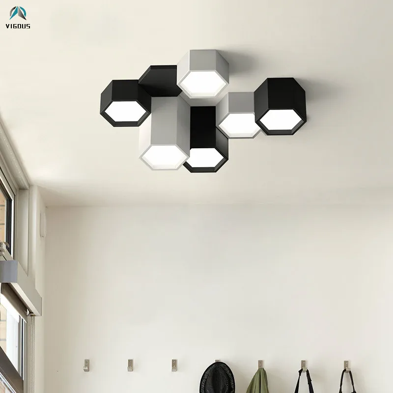 Современный минимализм DIY комбинированные светодиодные потолочные светильники