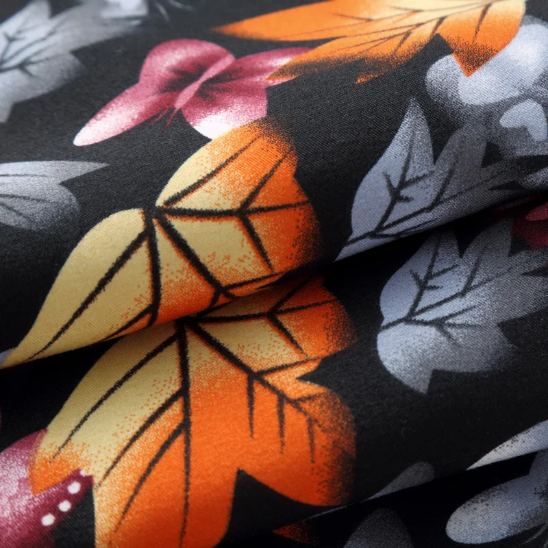 Мужская рубашка LONMMY с длинным рукавом и цветочным принтом большие размеры 5XL 6XL 7XL