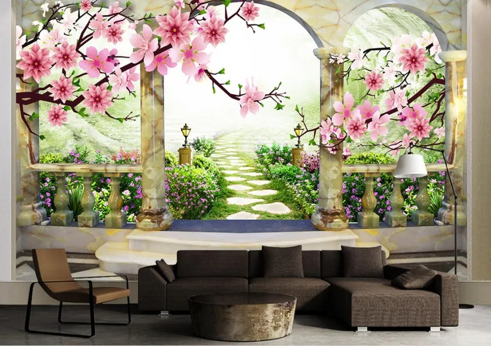 Обои на заказ 3d обои для гостиной спальни наклейки стену красивый декоративный