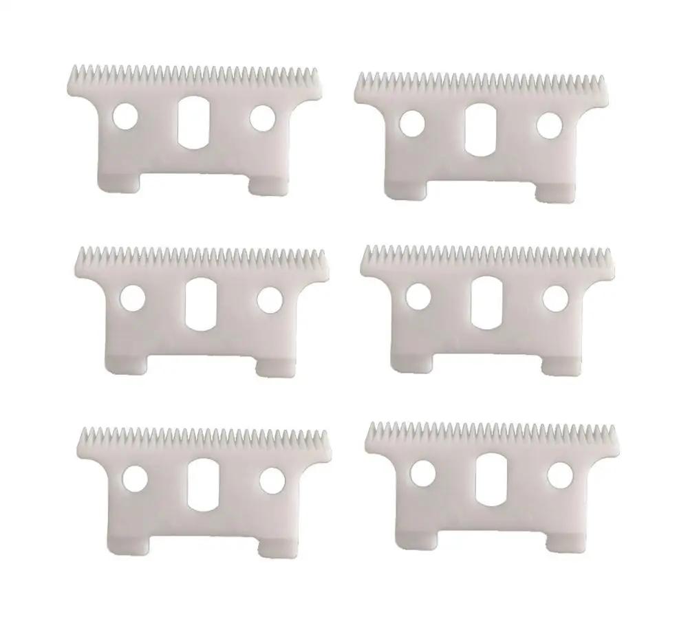 100pcs Ceramic Replacement Cutter for Andis T-outliner Cordless GTO GTX and GO  Trimmer Beard Blade Hair Removal