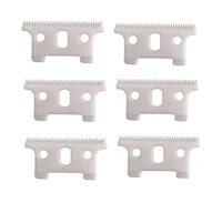 100pcs ceramic replacement cutter for andis t outliner cordless gto gtx and go hair trimmer beard blade hair removal