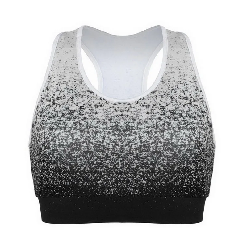 black bra1 Сексуальный спортивный костюм для женщин, градиентный комплект для фитнеса, йоги, спортивный костюм, спортивная одежда для бега, топ и леггинсы, спортивный костюм для фитнеса, Mujer - Цвет: black bra1