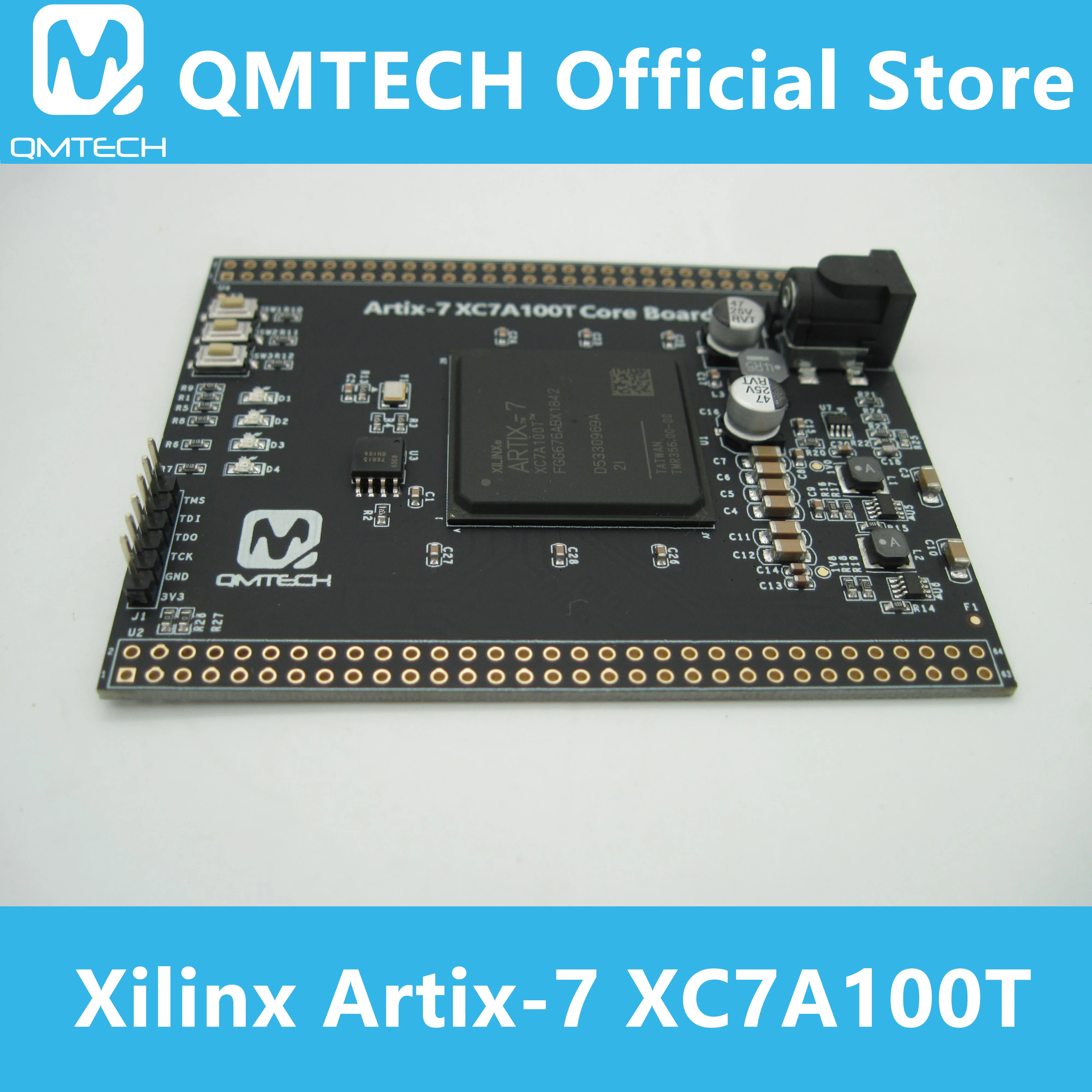 Базовая плата QMTECH Xilinx FPGA Artix7 Artix 7 XC7A100T|Аксессуары для демонстрационных стендов| |