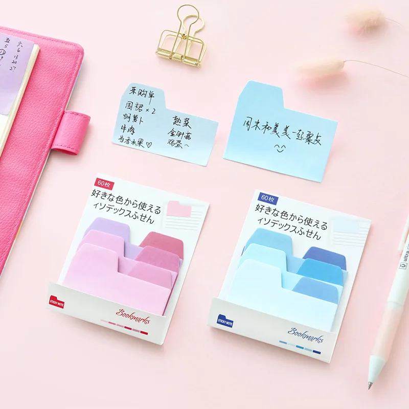 Стикер с индексом Climemo наклейки Kawaii мульти цветные Стикеры для заметок блокнот