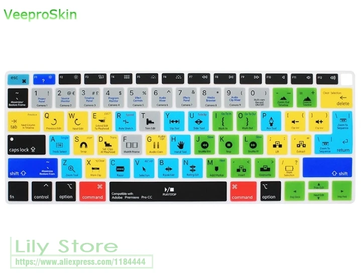 Силиконовая клавиатура для MacBook Air 13 2018 3 дюйма A1932 2019 | Компьютеры и офис
