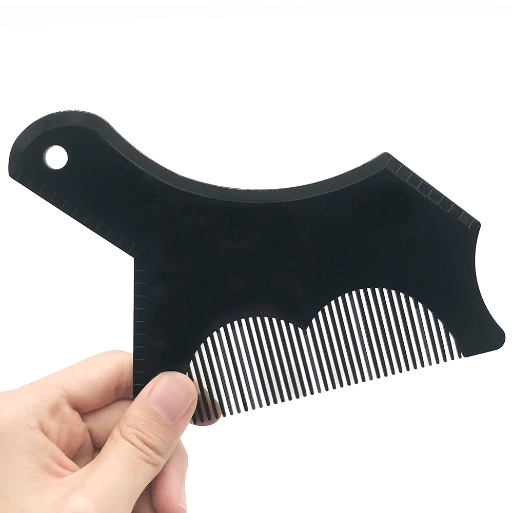 1 шт. придание формы инструмент шаблон для Для мужчин гибкий борода укладки волос