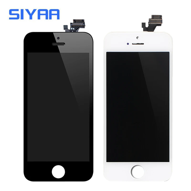 ЖК экран SIYAA для iPhone 5 5S 5C дисплей сенсорный без битых пикселей высококачественный