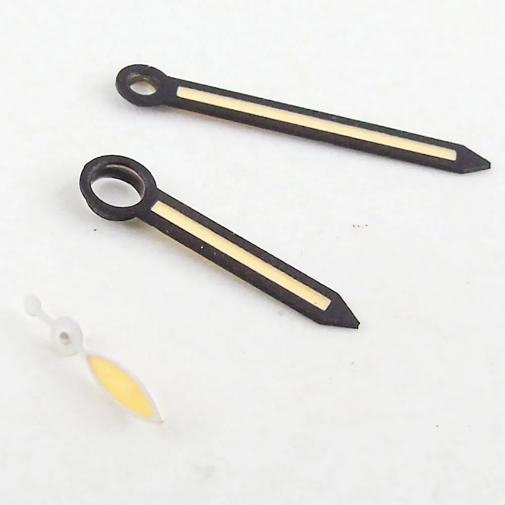 Новые Классические винтажные черные оранжевые стрелки часов подходят 6497 6498