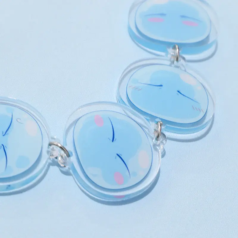 ANIME That Time I Got Reincarnated as a Slime Rimuru Cosplay Acrylic Keychain Charms String Gifts | Тематическая одежда и