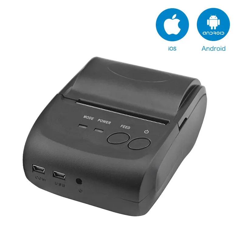 5802DD 58 мм Bluetooth Термопринтер для Android и IOS 5802LD мини принтер Мобильный POS | Компьютеры