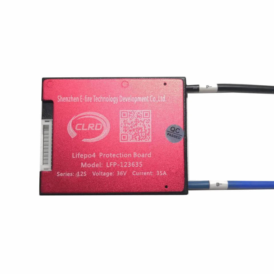 12S 36V 15A 25A 35A 45A 60A BMS система управления батареей PCM PCB для Lifepo4 Аккумуляторный блок с балансом