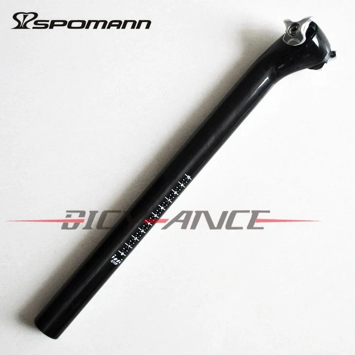 

Spomann MTB bike seatpost full carbon seatposts Mountain Road UD carbon bicycle seat tube bike parts 27.2/30.8/31.6 * 400 mm