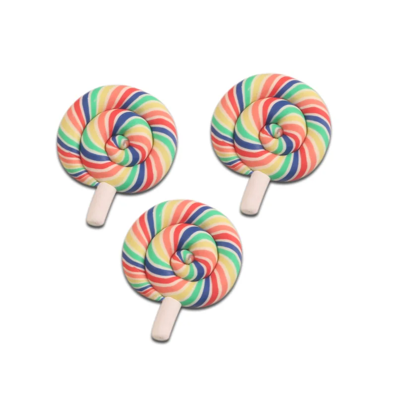 

10 шт Красочные леденцы Смола украшения ремесла бусины Кабошоны для скрапбукинга Kawaii DIY аксессуары пуговицы