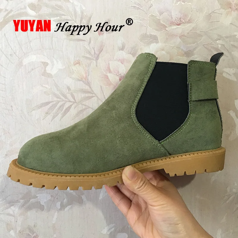 Женские ботинки Челси зимние большого размера 41 T023 2019|botas fashion|chelsea bootsboots ladies |