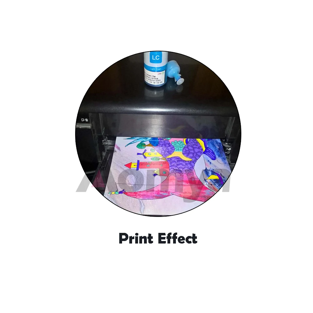Набор чернил Aomya для принтера Epson L100 L110 L120 L132 L210 L222 L300 L312 L355 L350 L362 L366 L550 L555 L566 4 цвета |