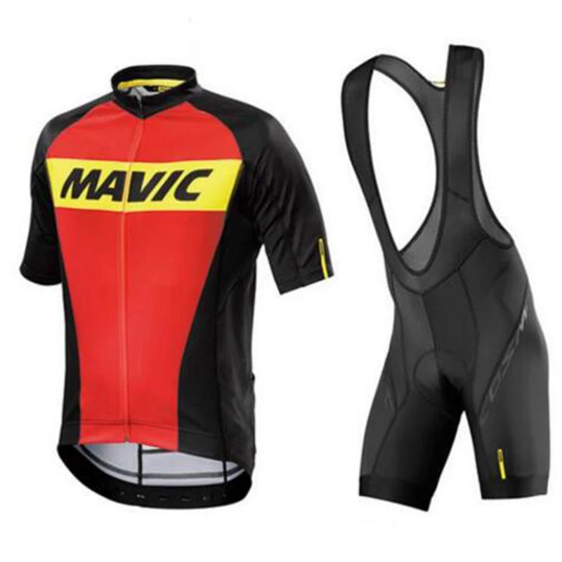 MAVIC 2021 Новинка командные велосипедные комплекты из джерси с 9D гелевыми