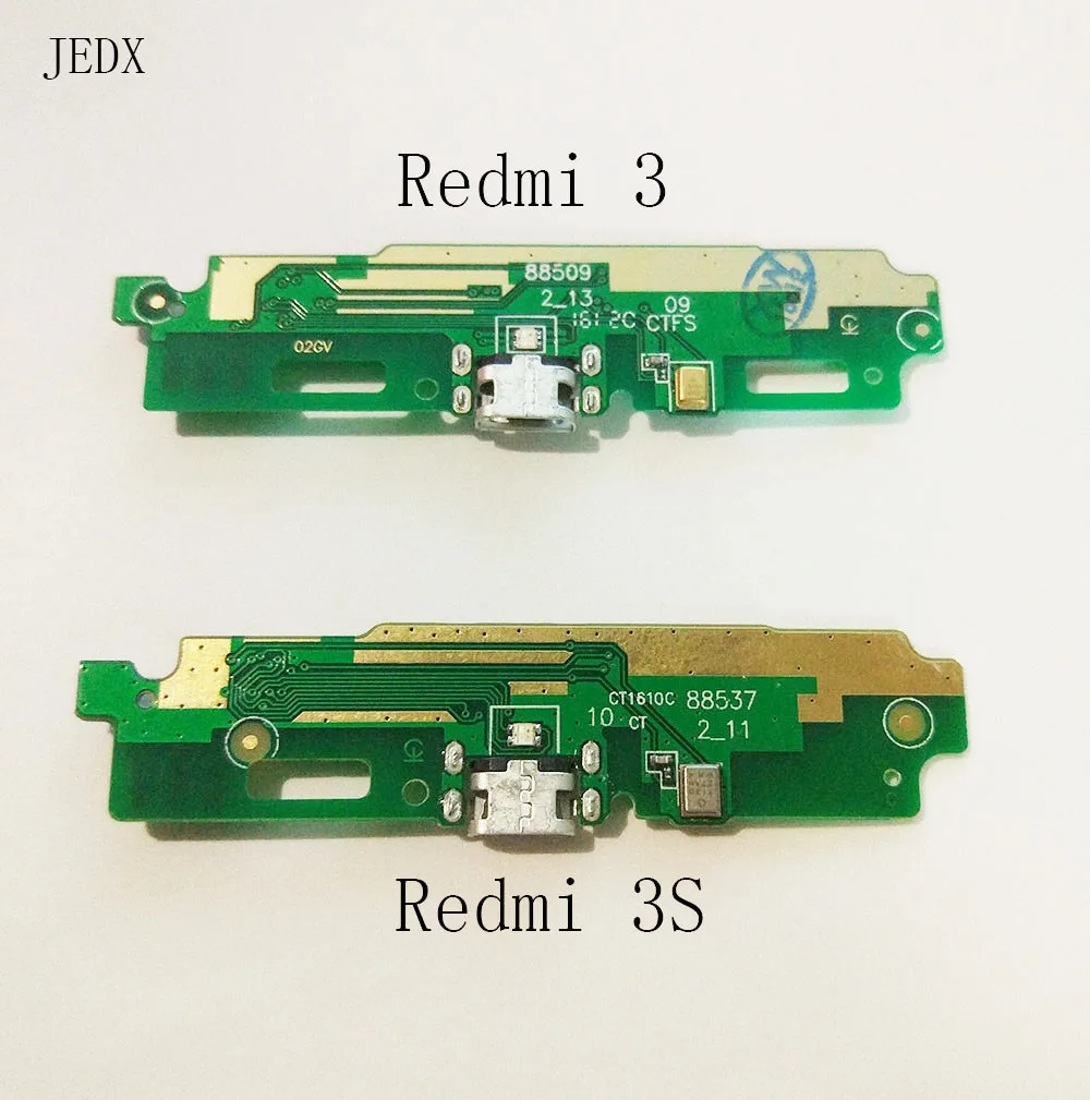 JEDX Redmi 3S usb зарядный док порт гибкий кабель + микрофон станция разъем для Xiaomi 3 pro